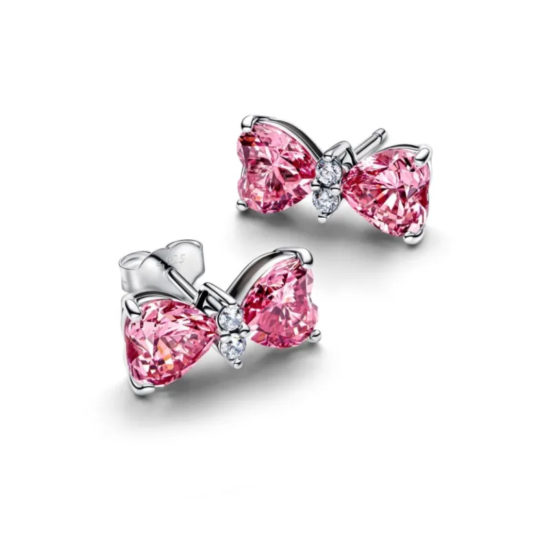 Pandora Timeless Bow tappikorvakorut, hopea, 294265C01