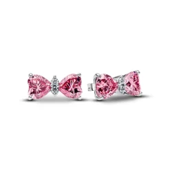 Pandora Timeless Bow tappikorvakorut, hopea, 294265C01