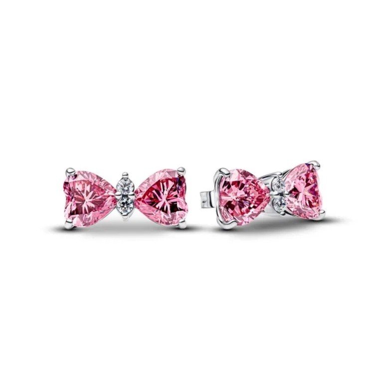 Pandora Timeless Bow tappikorvakorut, hopea, 294265C01