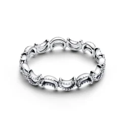 Pandora Timeless Crescent Moon sormus, hopea, 194258C00