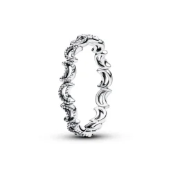 Pandora Timeless Crescent Moon sormus, hopea, 194258C00