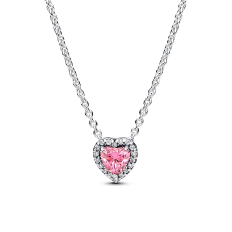 Pandora Timeless Elevated Heart kaulakoru, hopea, 398425C02-45