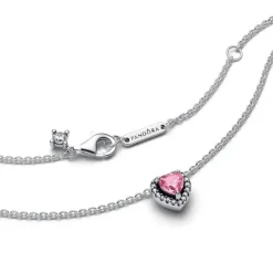Pandora Timeless Elevated Heart kaulakoru, hopea, 398425C02-45