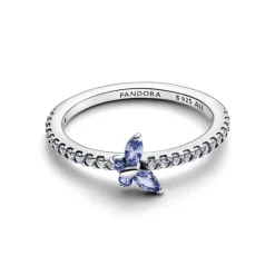 Pandora Timeless Sparkling Butterfly sormus, hopea, 194269C01
