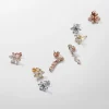 Pandora Timeless Sparkling Herbarium Cluster tappikorvakorut, hopea, 292633C01