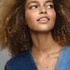 Pandora Timeless Sparkling Pear Halo kaulakoru, hopea, 392832C01-45