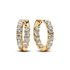 Pandora Timeless Sparkling Row Eternity rengaskorvakorut, keltakullattu 263002C01