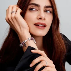 Pandora Timeless Sparkling Row Eternity sormus, hopea, 190050C01