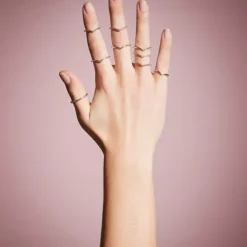 Pandora Timeless Sparkling Wishbone sormus, hopea, 196316CZ