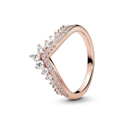 Pandora Timeless Wish Tiara sormus, ruusukullattu, 187736CZ