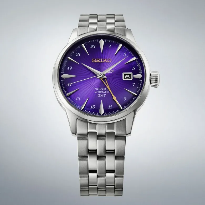 Presage Automatic Cocktail Time GMT 145th anniversary rannekello, HCB006J1