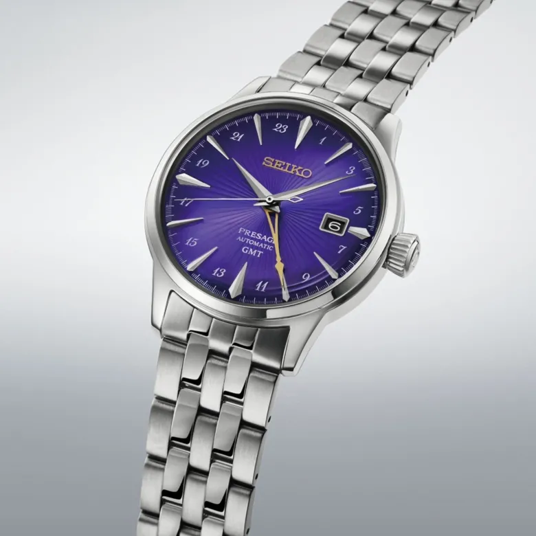 Presage Automatic Cocktail Time GMT 145th anniversary rannekello, HCB006J1