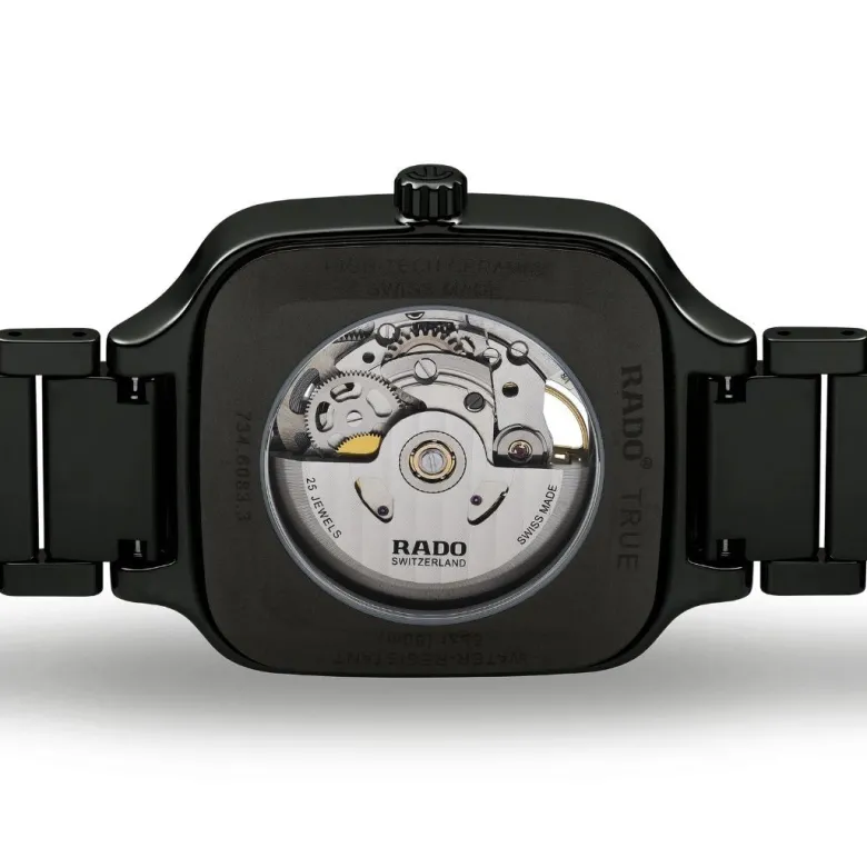 Rado True Square Automatic Open Heart R27086162, rannekello