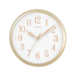 Rhythm seinäkello, punakulta CMG613-BR13
