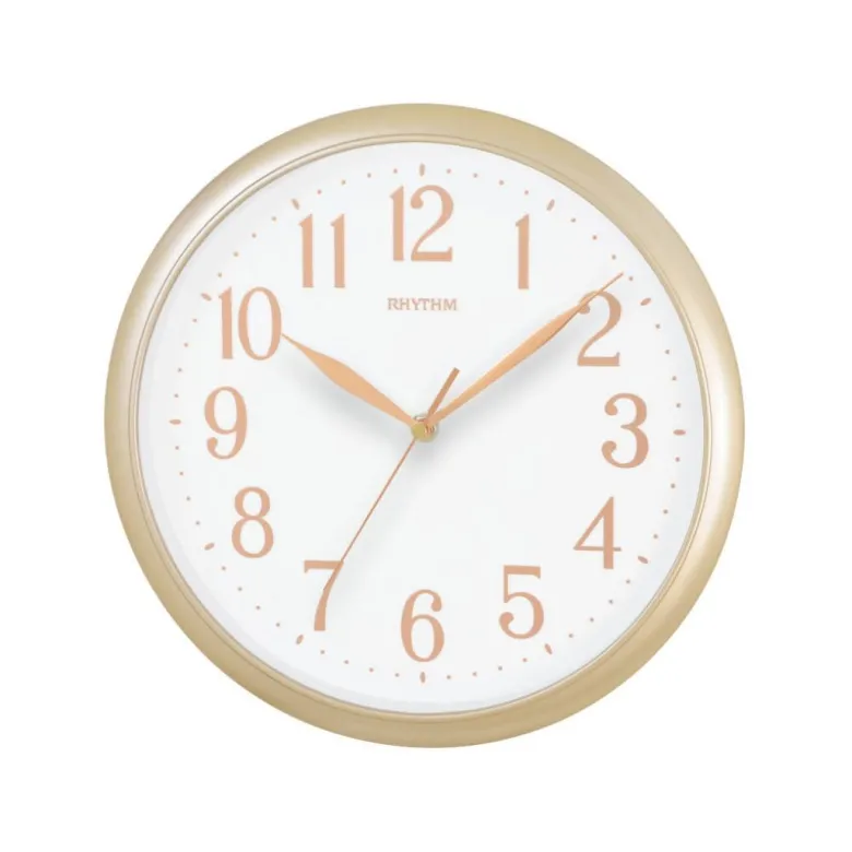 Rhythm seinäkello, punakulta CMG613-BR13