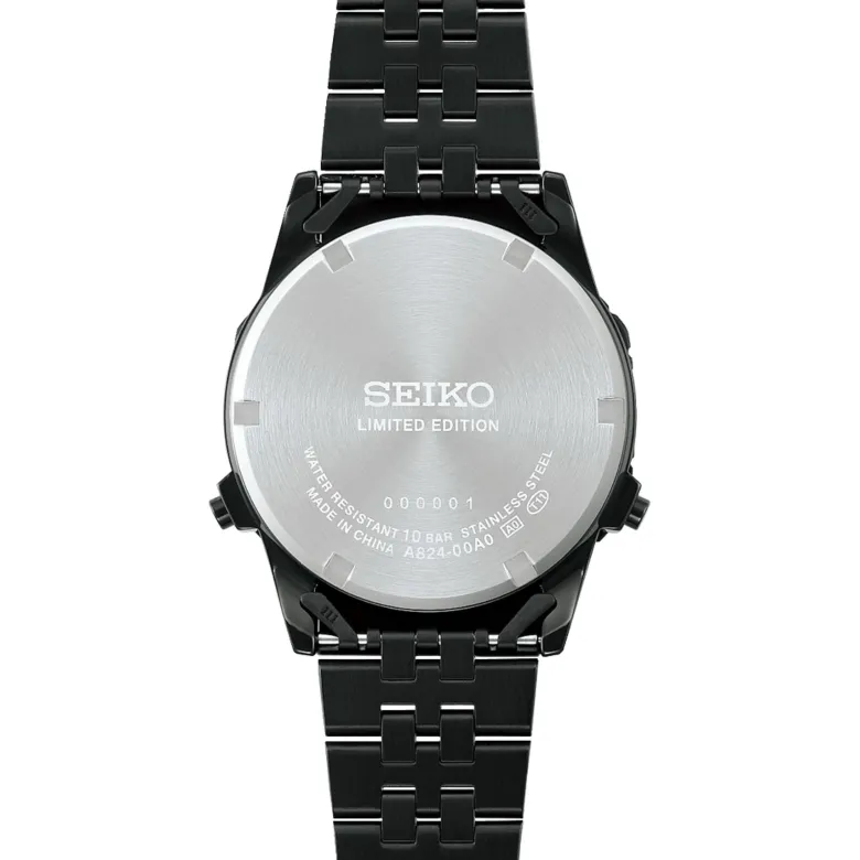 Seiko Conceptual Series Digital Alarm Chronograph 145th anniversary rannekello, HFL001P1