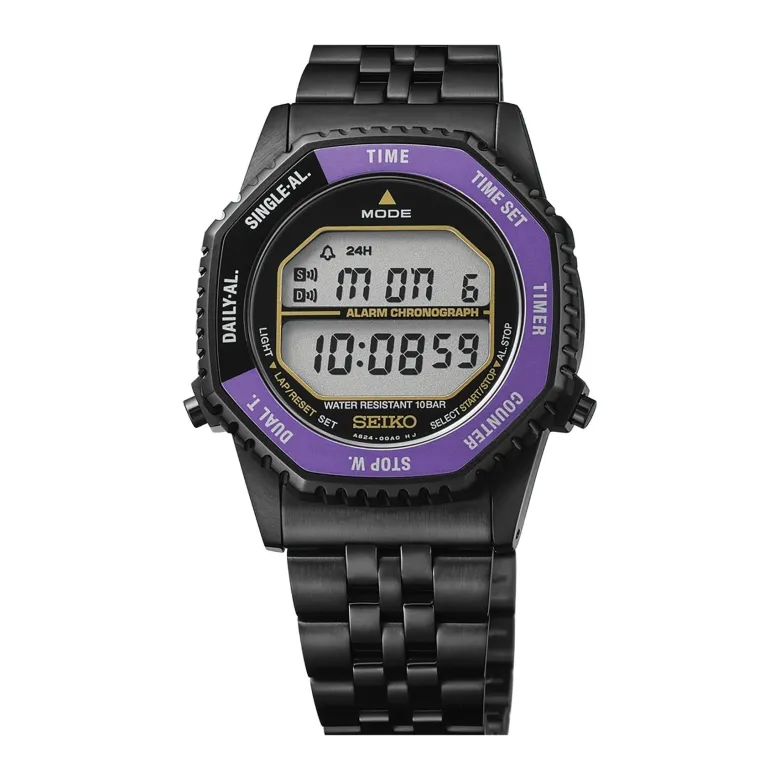 Seiko Conceptual Series Digital Alarm Chronograph 145th anniversary rannekello, HFL001P1