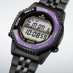 Seiko Conceptual Series Digital Alarm Chronograph 145th anniversary rannekello, HFL001P1