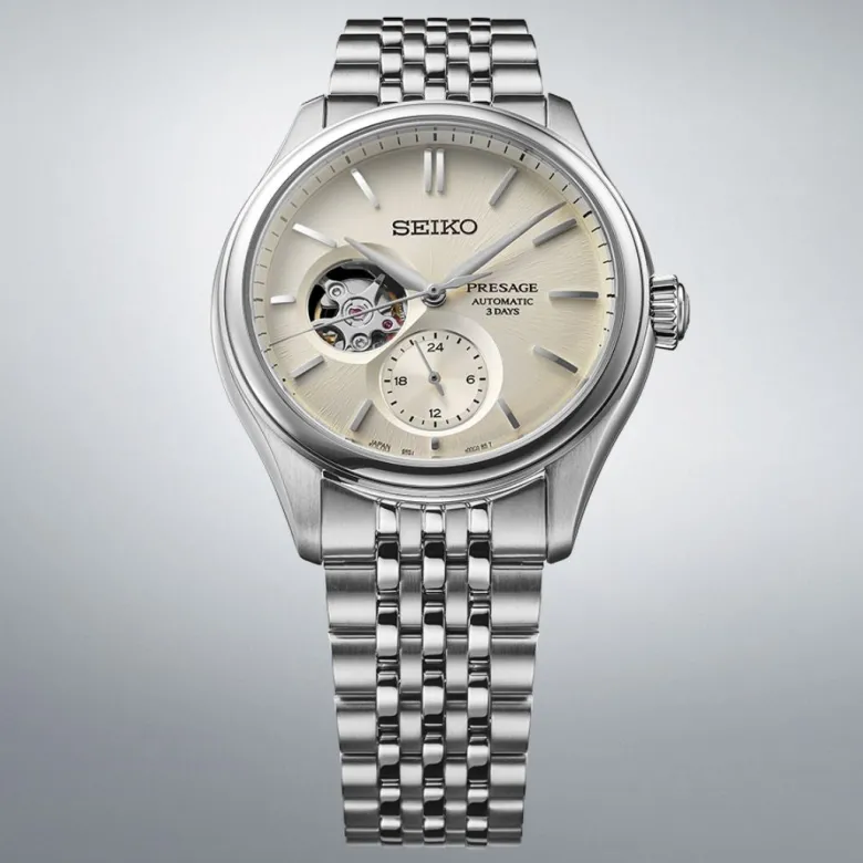 Seiko Presage Classic Open Heart rannekello, SPB469J1