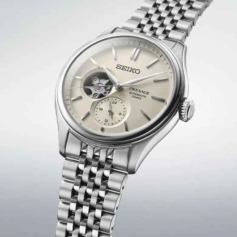 Seiko Presage Classic Open Heart rannekello, SPB469J1