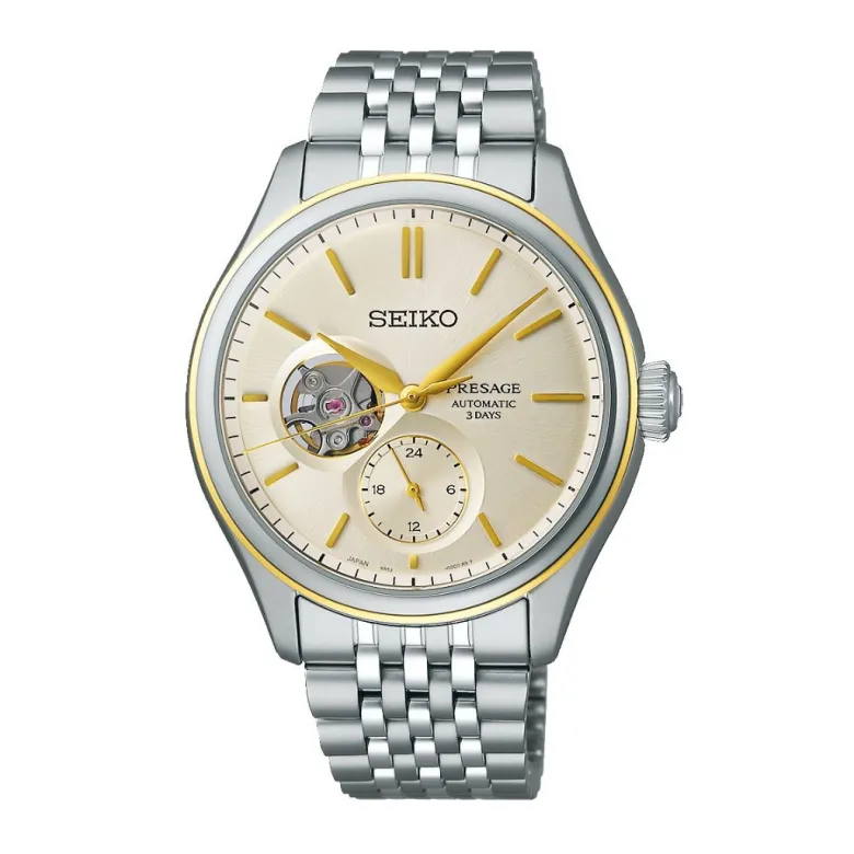 Seiko Presage Classic Open Heart rannekello, SPB480J1