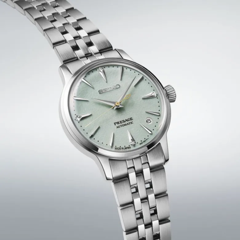 Seiko Presage Cocktail Time Frozen Mojito Diamond rannekello, SRPL63J1