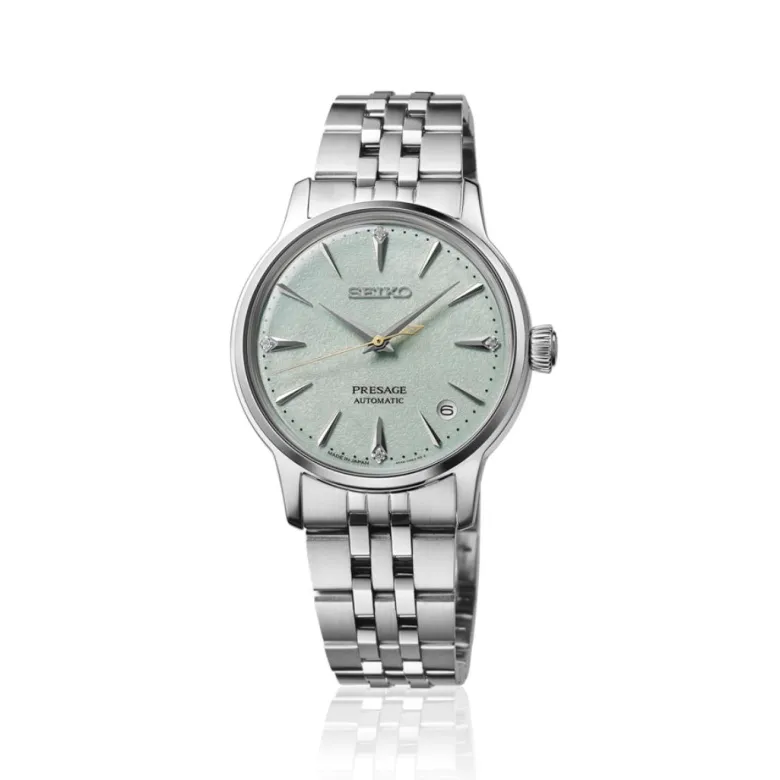 Seiko Presage Cocktail Time Frozen Mojito Diamond rannekello, SRPL63J1