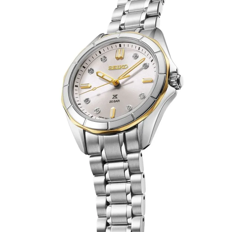 Seiko Prospex Dune & Dawn Marine Sports rannekello timanteilla, SUR618J1