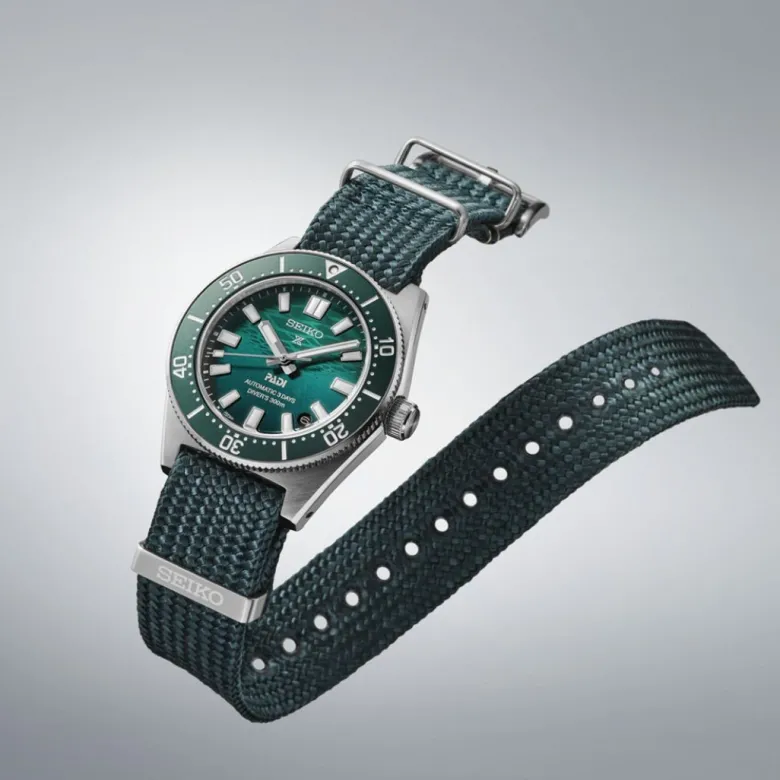 Seiko Prospex 1965 Heritage Diver's Watch PADI Special Edition rannekello, SPB501J1