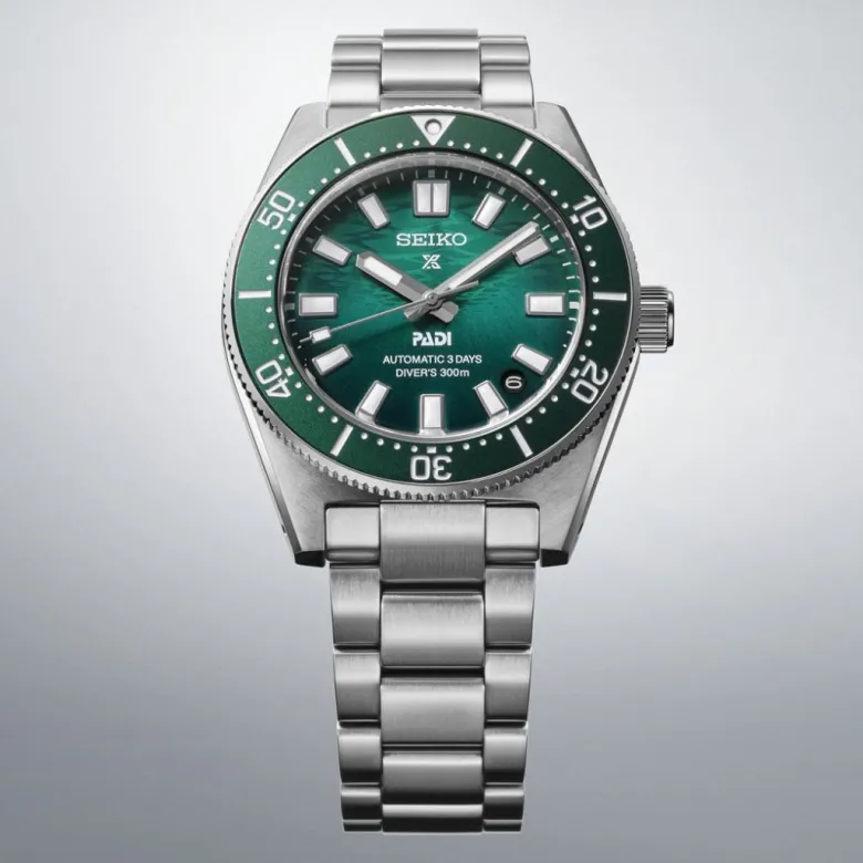 Seiko Prospex 1965 Heritage Diver's Watch PADI Special Edition rannekello, SPB501J1