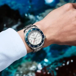 Seiko Prospex 1968 Heritage Diver's GMT 60th Anniversary rannekello, SPB519J1