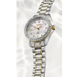 Seiko Prospex Sea Marine Sports rannekello timanteilla ja helmiäistaululla, SUR622J1