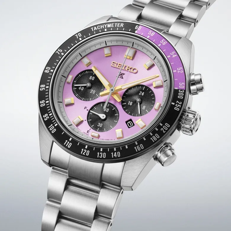 Seiko Prospex Speedtimer Solar Chronograph 145th anniversary rannekello, HBJ005P1