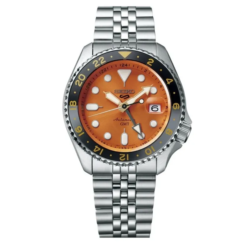 Seiko 5 Sports GMT Automatic SSK005K1 rannekello