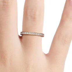 Silván Ariel timanttisormus 0,16ct, rosekultaa, Silván vihkisormukset