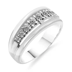 Silván Daria timanttisormus 0,25ct, valkokultaa, Silván vihkisormukset