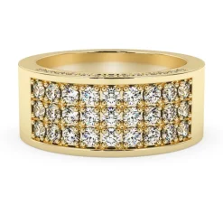 Silván Henrietta timanttisormus 0,95ct, keltakultaa, Silván vihkisormukset