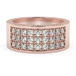 Silván Henrietta timanttisormus 0,95ct, rosekultaa, Silván vihkisormukset