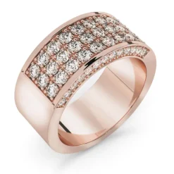 Silván Henrietta timanttisormus 0,95ct, rosekultaa, Silván vihkisormukset