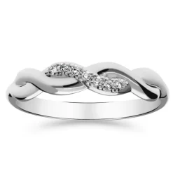 Silván Henrietta timanttisormus 0,05ct, valkokultaa, Silván vihkisormukset