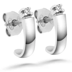 Silván Marie timanttikorvakorut 0,04ct, valkokultaa, Silván timanttikorut