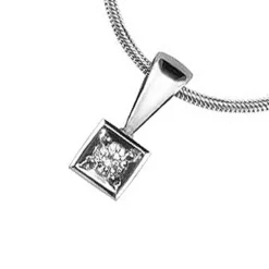 Silván Marie timanttiriipus 0,05ct, valkokultaa, Silván timanttikorut