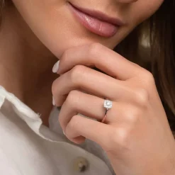 Silván Rosalie halosormus 0,23ct, rosekultaa, Silván vihkisormukset
