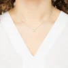 Stelle Lab Diamond kaulakoru, hopea ja laboratoriotimantti