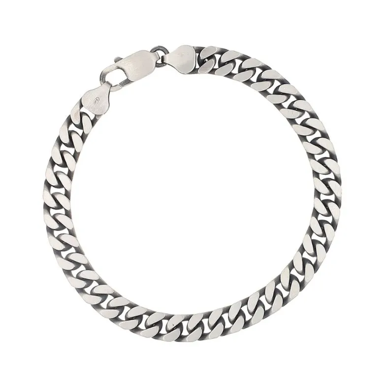 Stelle panssariranneketju, hopeaa, 0014BK2387