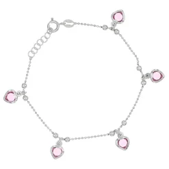 Stelle rannekoru zirkoneilla, hopeaa 0004BK3212