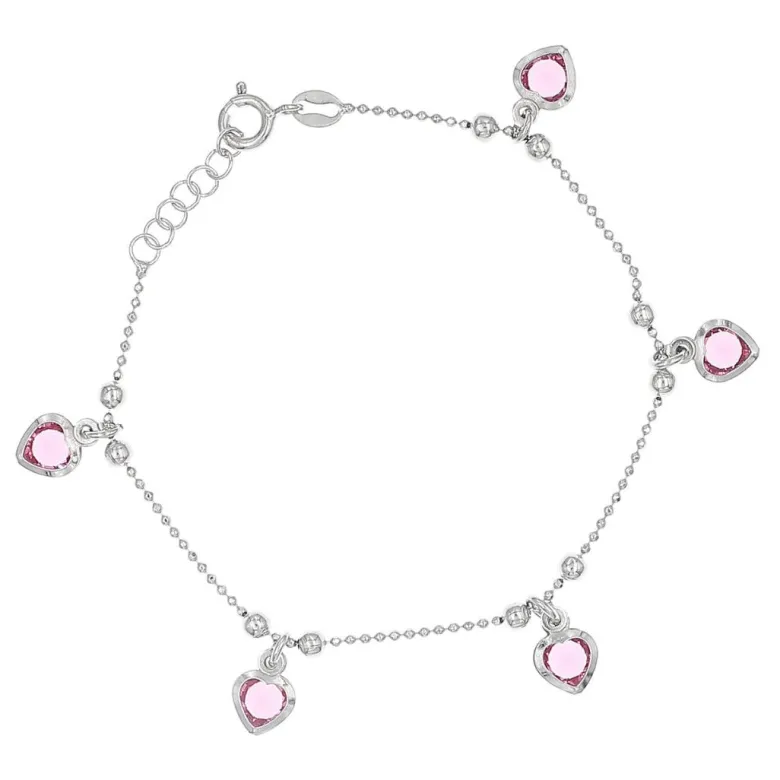 Stelle rannekoru zirkoneilla, hopeaa 0004BK3212