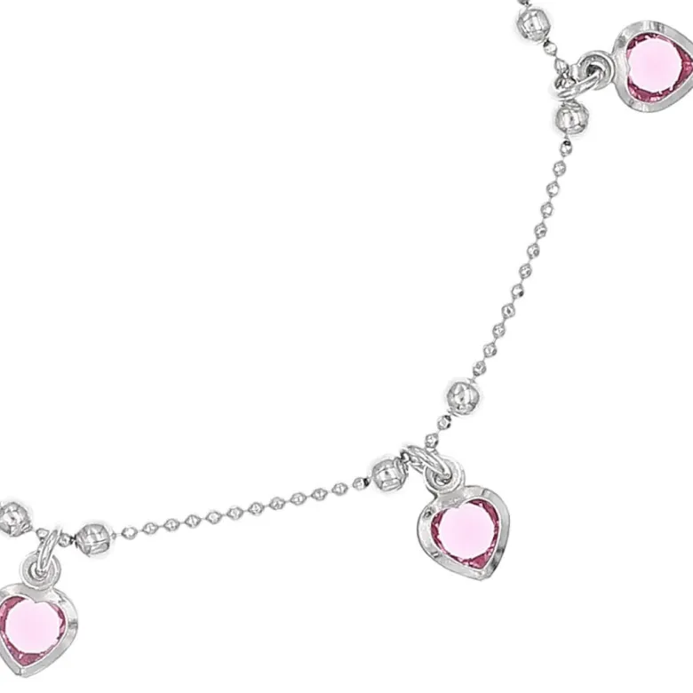 Stelle rannekoru zirkoneilla, hopeaa 0004BK3212