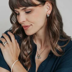 TI SENTO kaulakoru, hopeaa ja zirkoni, 34087ZI/42