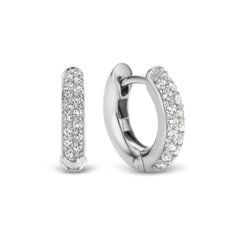 TI SENTO korvakorut, hopeaa, 7210ZI
